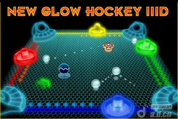 3D欧洲曲棍球 Glow Hockey IIID